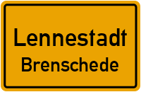 Straßen in Lennestadt Brenschede