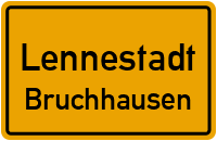 Straßen in Lennestadt Bruchhausen