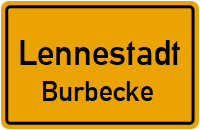Straßenverzeichnis Lennestadt Burbecke