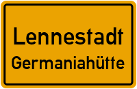 Straßen in Lennestadt Germaniahütte
