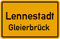 Straßen in Lennestadt Gleierbrück