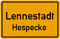 Straßen in Lennestadt Hespecke