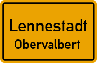 Straßenverzeichnis Lennestadt Obervalbert