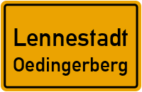 Straßenverzeichnis Lennestadt Oedingerberg