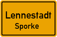 Straßen in Lennestadt Sporke