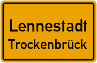 Am Krankenhaus in LennestadtTrockenbrück