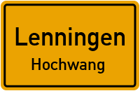 Straßenverzeichnis Lenningen Hochwang