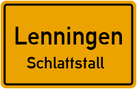 Albstraße in LenningenSchlattstall