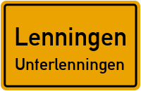 Straßenverzeichnis Lenningen Unterlenningen