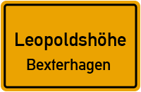 Südstraße in LeopoldshöheBexterhagen
