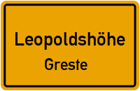 Hudeweg in 33818 Leopoldshöhe (Greste)