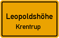 Krentruperhagen-Kreisel in LeopoldshöheKrentrup