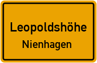 Bielefelder Straße in LeopoldshöheNienhagen