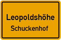 Johannesweg in LeopoldshöheSchuckenhof