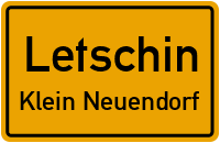 Straßenverzeichnis Letschin Klein Neuendorf