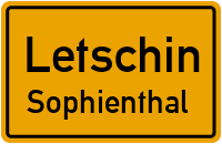 Straßenverzeichnis Letschin Sophienthal