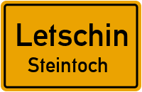 Küstriner Straße in LetschinSteintoch