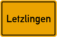 City Sign Letzlingen