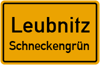 Kleine Gasse in LeubnitzSchneckengrün