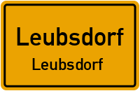 Alte Dorfstraße in LeubsdorfLeubsdorf