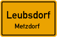 Ländlicher Weg in LeubsdorfMetzdorf
