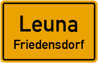 Siedlungsweg in LeunaFriedensdorf