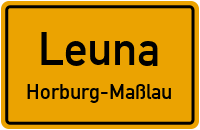 Elsterweg in LeunaHorburg-Maßlau