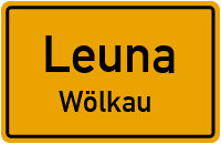 Saalestraße in LeunaWölkau