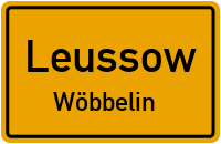 Feldstraße in LeussowWöbbelin
