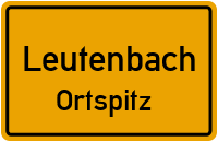 Straßenverzeichnis Leutenbach Ortspitz