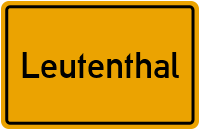City Sign Leutenthal
