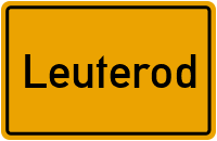 City Sign Leuterod
