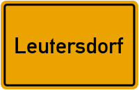 Leutersdorf in Thüringen