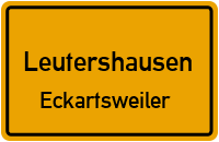 Straßenverzeichnis Leutershausen Eckartsweiler