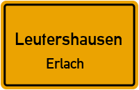 Straßenverzeichnis Leutershausen Erlach