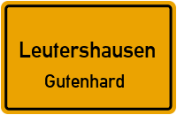 Straßenverzeichnis Leutershausen Gutenhard