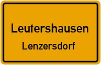 Straßenverzeichnis Leutershausen Lenzersdorf
