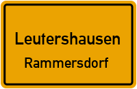 Straßenverzeichnis Leutershausen Rammersdorf