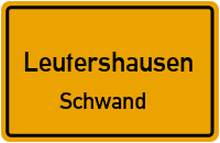 Straßenverzeichnis Leutershausen Schwand