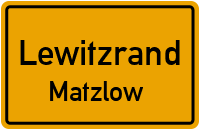 Zum Wasserwanderrastplatz in LewitzrandMatzlow