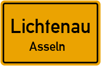 Bahnhofstraße in LichtenauAsseln
