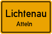 Luise-Hensel-Straße in LichtenauAtteln