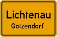 Straßen in Lichtenau Gotzendorf