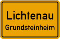 Straßenverzeichnis Lichtenau Grundsteinheim