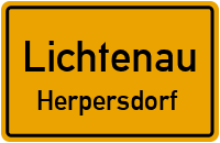 Straßen in Lichtenau Herpersdorf