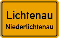 Dammstraße in LichtenauNiederlichtenau