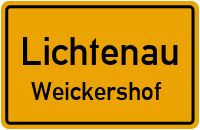 Weickershof in LichtenauWeickershof