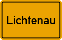 Lichtenau in Baden-Württemberg