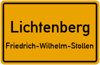 Friedrich-Wilhelm-Stollen in LichtenbergFriedrich-Wilhelm-Stollen