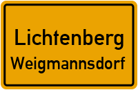 Querweg in LichtenbergWeigmannsdorf